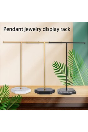 BOKIOESDE Bijoux Présentoir Bracelet Boucle Doreille Bracelet Support T Bar Organisateur Vitrine En Métal Titulaire De Stock