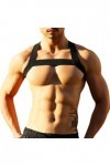 FUZYXIH Harnais Poitrine pour Hommes Harnais Poitrine Élastique pour Le Sexe