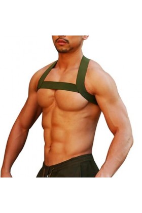 FUZYXIH Harnais Poitrine pour Hommes Harnais Poitrine Élastique pour Le Sexe