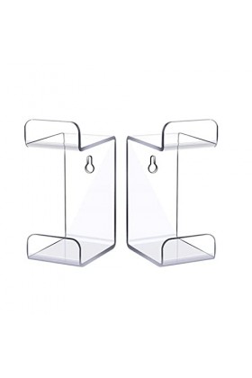 lmoikesz Lot de 2 Supports de Casque PS3 Casque de Jeu Style Minimaliste présentoir Mural contrôleur sans perçage Cintre, dég