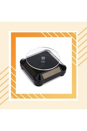 Ailan Vitrine tournante économie dénergie écologique présentoir Rond léger Plateau tournant vitrines de Bijoux fenêtres, Bla