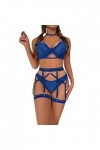 Générique Lingerie Sexy Femme Slutty Hot sous Vêtements See Through Harness Mini Robe Sexy Sling Pyjama Coquine Babydoll Sexy