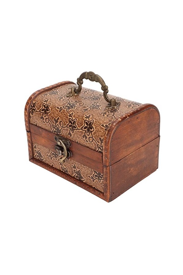 Weikeya Boîte à Bijoux, processus dimpression Boîte à Bijoux Portable en Bois Composite épaissi pour décorations