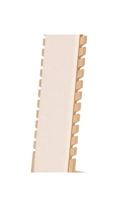 Socobeta Présentoir de Collier en Bambou, Organisateur Professionnel Beige de présentoir de Collier élégant pour Le Bracelet 