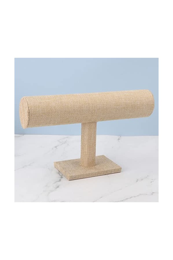 SUIOPPYUW Présentoir à bijoux monocouche collier Bracelet porte-bijoux montre Bracelets bandeau support pour commode, Noir