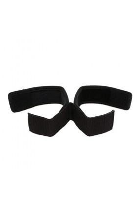 JISADER Lace Blindfold Eye Cover Jeu de Rôle Adultes Jeu de Vêtements de Nuit, Menottes