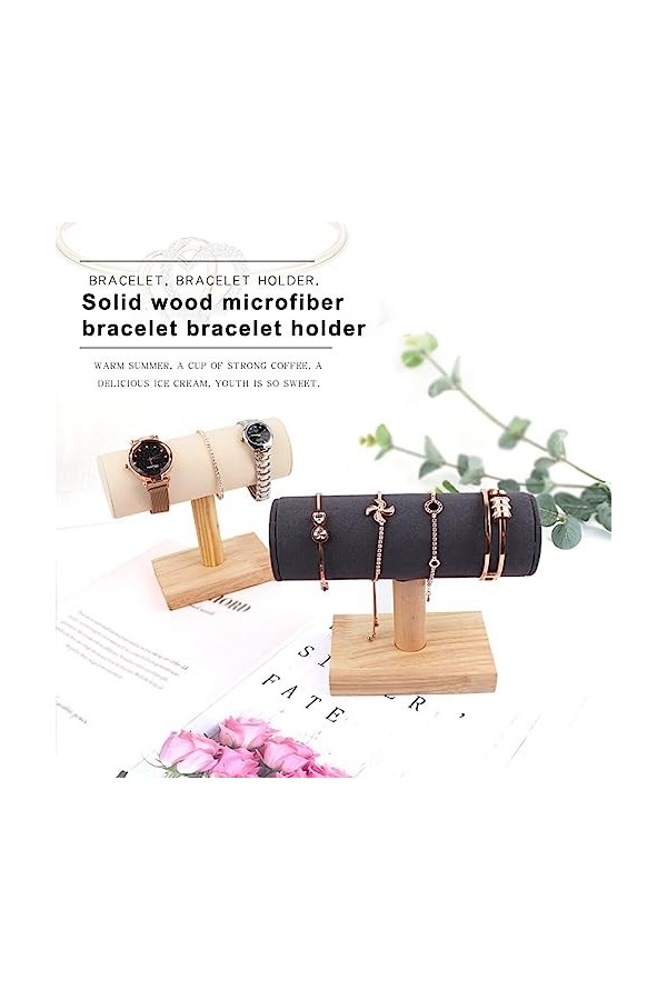 WUUISDNX Bracelet chaîne montre t-bar support bijoux support dur Bracelet porte-bracelet Style Simple Table commode organisat