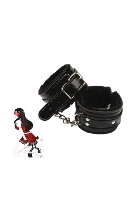 Housse de poignet en cuir avec peluche accessoires jouets