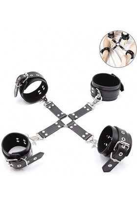 -1 Pices-Set Lit Toy Femme Sports de Mode Design Corps Vêtements Kit Fourrure Collier Yoga Retenue Sexy Menottes Šex Adulte P