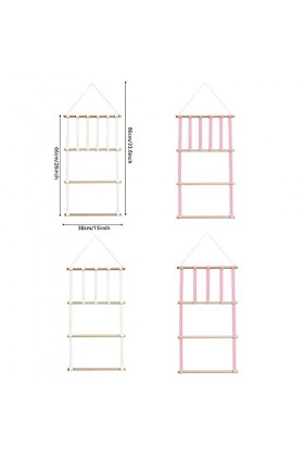 SUIOPPYUW Enfants Bandeau Organisateur tenture Murale Remplacement préscolaire Bandeau de Cheveux Chapeaux Support de Stockag