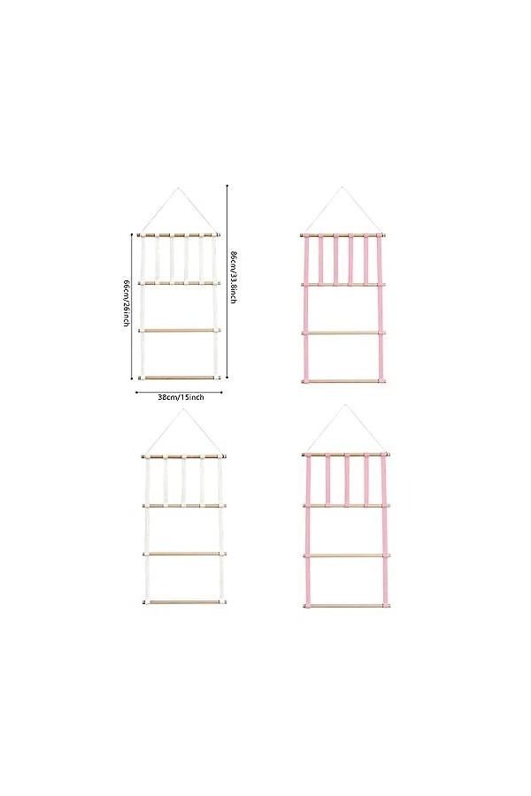 SUIOPPYUW Enfants Bandeau Organisateur tenture Murale Remplacement préscolaire Bandeau de Cheveux Chapeaux Support de Stockag