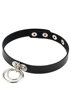 WEITING Punk tour de cou gothique bijoux collier clouté noir tour de cou collier&nbsp;&nbsp;&nbsp;grunge esthétique tour de cou-noir