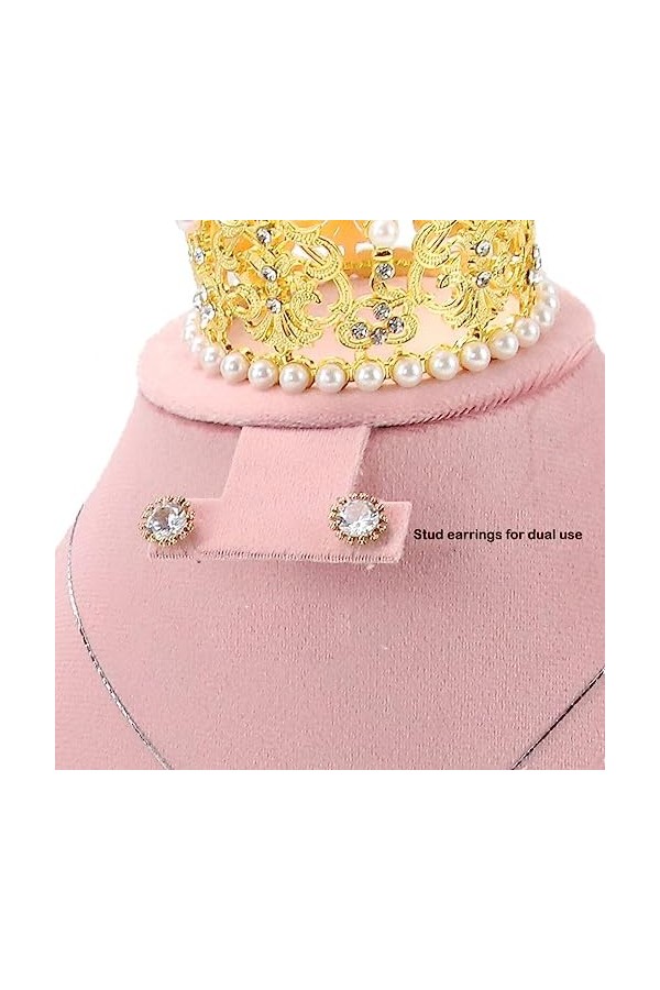 eexuujkl Présentoir souple organisateur vitrine support collier Bracelets support grand espace décoration accessoires magasin