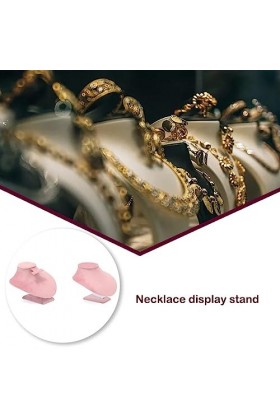 kawehiop Bijoux Présentoir Doux Velours Organisateur De Stockage Vitrine Rack Titulaire Décoration Maison Accessoires Magasin