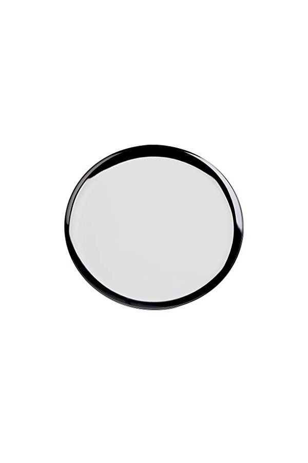 rongweiwang Bijoux Plaque Daffichage Métal Placage Montre Cosmétiques Plateau Décoration Snack Fruits Dessert Plat Maquillag