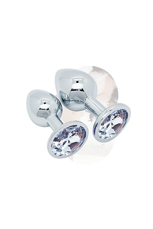 2 ensembles daccessoires de massage en acier inoxydable