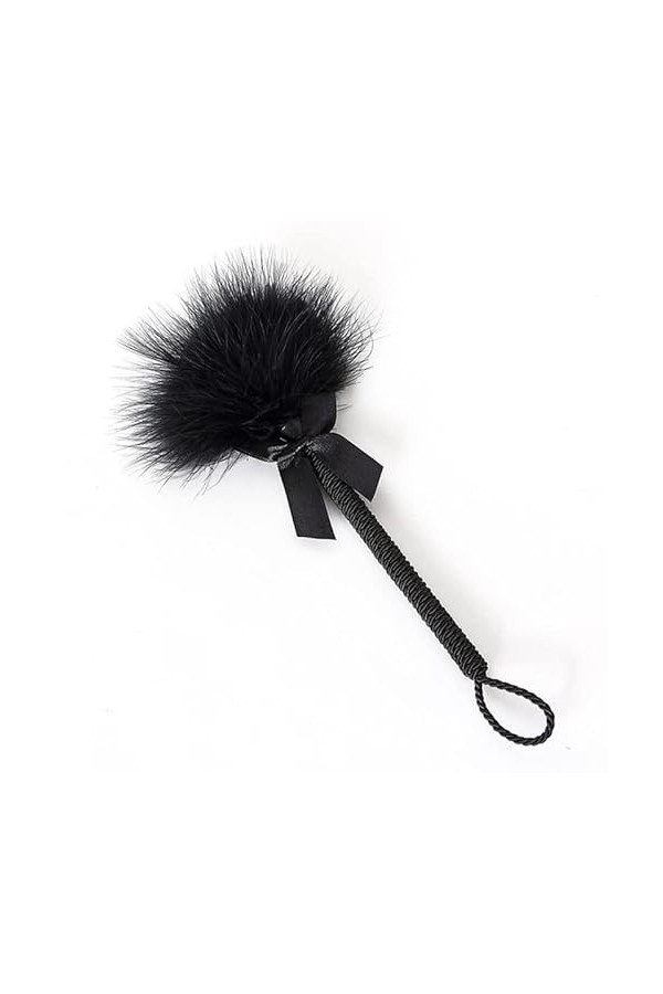 Articles pour adultes plumes accessoires noirs tiges à plumes courtes tiges damusement tiges damusement accessoires dartic