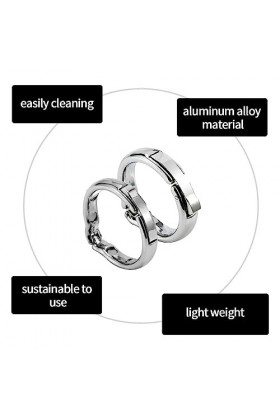 CZZSiug Manchon métallique Ajustable pour Hommes 29-32 mm 