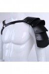 Harnais réglable en cuir pour homme - Boucle de poitrine - Style punk gothique - Accessoires pour festival, rave, club, fête