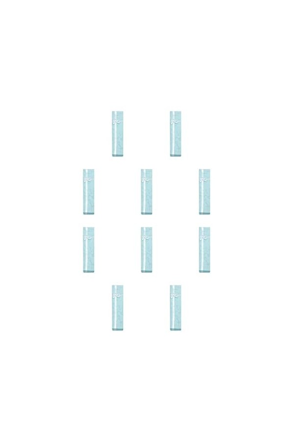 YIUPEDRFG 10 Ensemble de Boîte-cadeau de bijoux Boîte demballage rectangulaire Organisateur daffichage décoratif anti-pouss