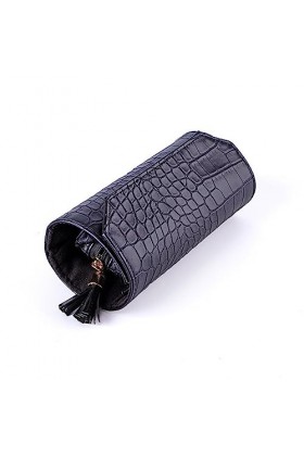 WUUISDNX Vitrine boucle doreille rouleau boîte de rangement conteneur multicolore grande capacité Organisation accessoires g