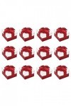 Allayu 12 Pcs Bowknot Boîte Cadeau Boucles Doreilles De Stockage Anneau Organisateur Colliers Emballage Petit Cas Pendentifs