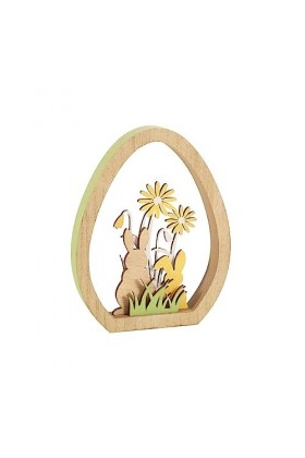 BEALIFE Arbre de noël Lapin Ornement décorations Bois fête Cadeaux Artisanat Suspendus Fournitures de Bureau Enfant Affichage