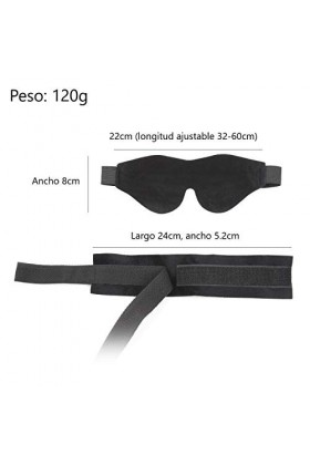 Marilia Les Poignets de Jouets de nouveauté en Nylon réglables sont des Jouets romantiques Doux et stimulants 3 pièces 