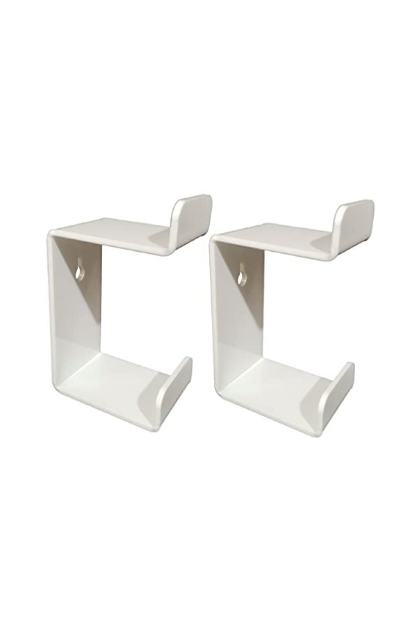 rongweiwang 2 pièces Support de Casque PS3 PS5 Casque Acrylique Montage Mural contrôleur Cintre Structure Stable polyvalence,