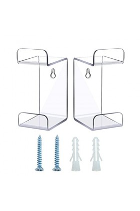 rongweiwang 2 pièces Support de Casque PS3 PS5 Casque Acrylique Montage Mural contrôleur Cintre Structure Stable polyvalence,