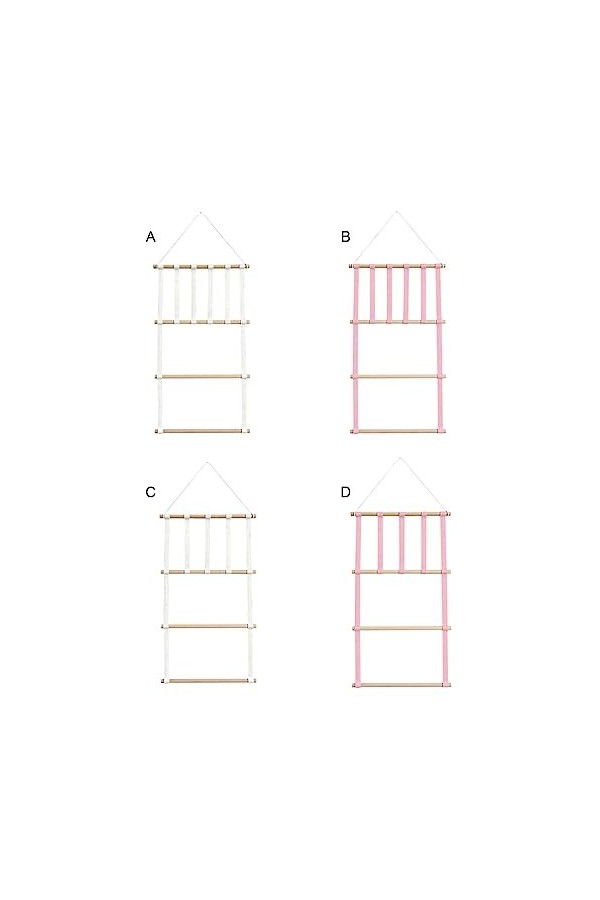 IOIUSKKU Enfants Bandeau Organisateur Remplacement Portable Ménage Préscolaire Bande De Cheveux Chapeaux De Stockage Titulair