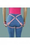 Ceinture de liaison pour femmes, Lingerie, jarretelles, Cage, accessoire de cuisse, Sexy, ensemble de pantalons de Bondage po
