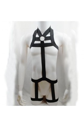 HUNTVE Costumes Une pièce, Bondage Poitrine bandoulière Hauts Corsets Sangles Sangles Corps, Bondage vêtements Hommes Accesso