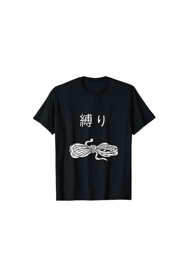 Shibari, japonais pour « nouer de manière décorative », vêtements BDSM T-Shirt