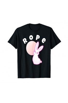 T-shirt en corde avec lapin Shibari Bondage Kinky Fetish Munch BDSM T-Shirt