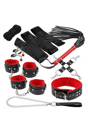 Unknow Collier De Bondage avec Chaîne De Traction Whip Flirt Toy