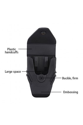 Étui à Menotte Tactique, Porte Menottes Snap Handcuff Portable Etui Menotte avec Boucle Ceinture pour Ceintures Service