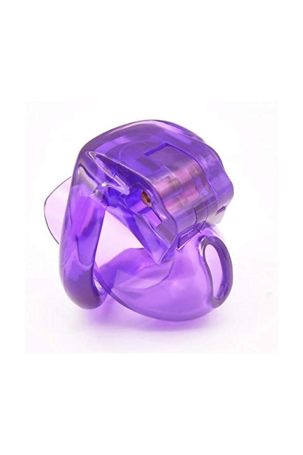 Purple Resin Restraint Cage Mens Fencing Protection Cage 4 Sizes ❀226