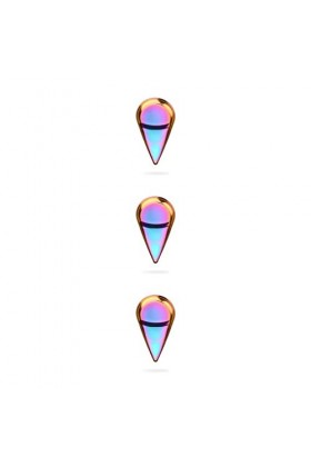 Allayu 3 Ensemble de Bijoux Présentoir Plaque Bracelet Boucles Doreilles Anneau Cosmétiques Plateau Alimentaire Dessert Plat