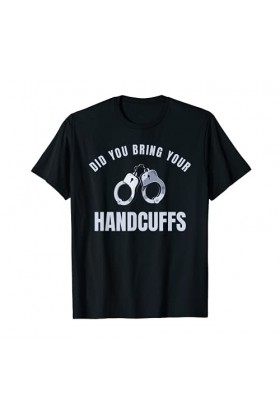 Submissive Handcuffs Police Cop Girl Sex Play T-Shirt