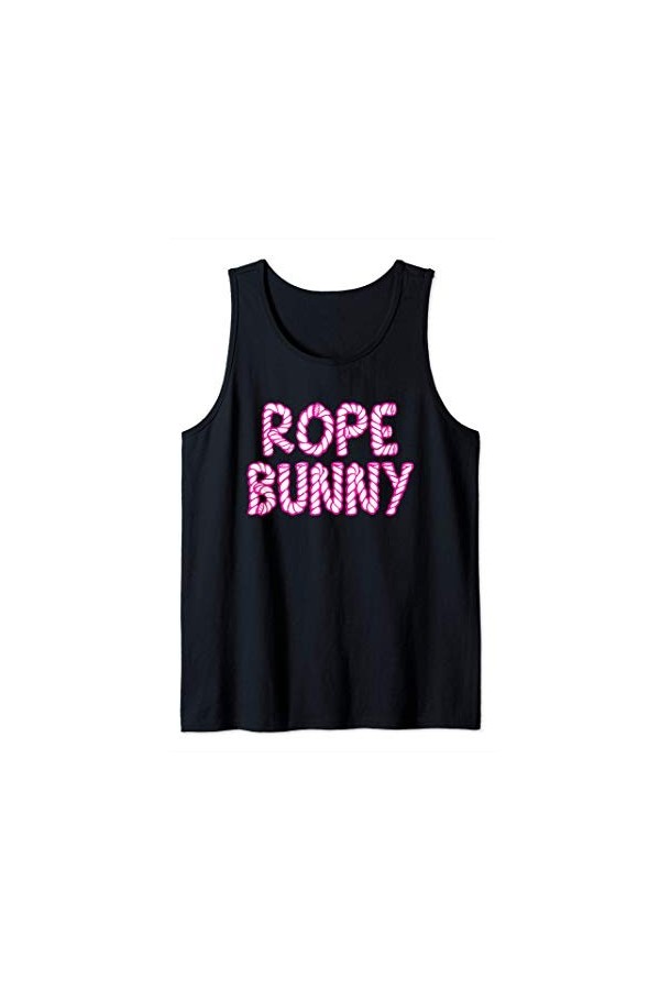 Rope Bunny Shirt: Shibari Kinbaku Bondage Kinky Fetish BDSM Débardeur