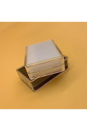 SUIOPPYUW 18 pièces boîte de présentation de bijoux Portable étui de rangement en cristal poche emballage réutilisable collie