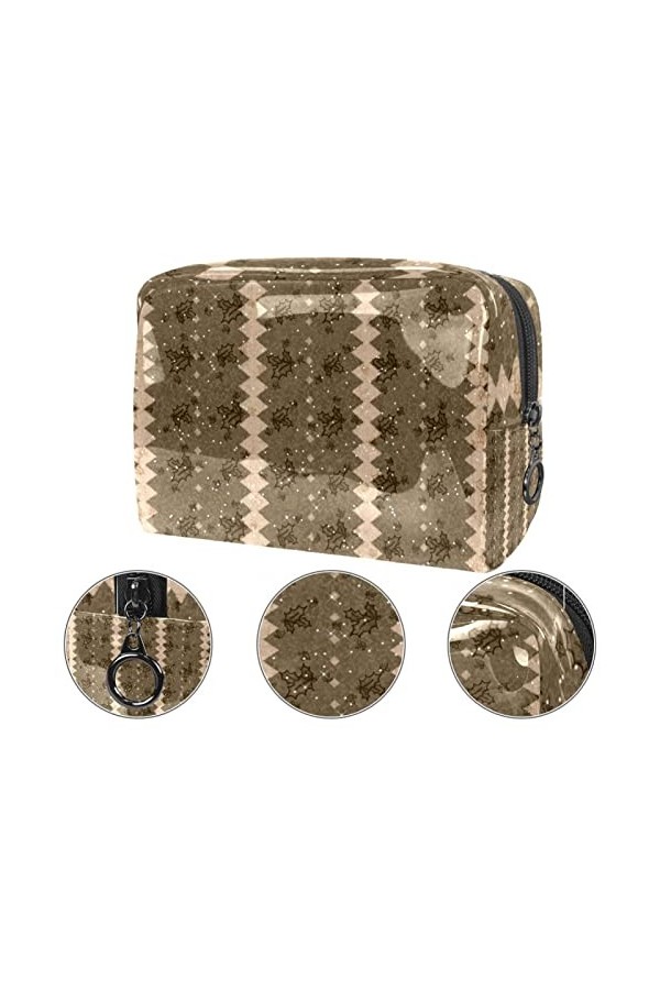 Trousse de Toilette Trousse de Voyage, Organisateur de Voyage pour Trousse de Maquillage résistant à leau pour Accessoires,B