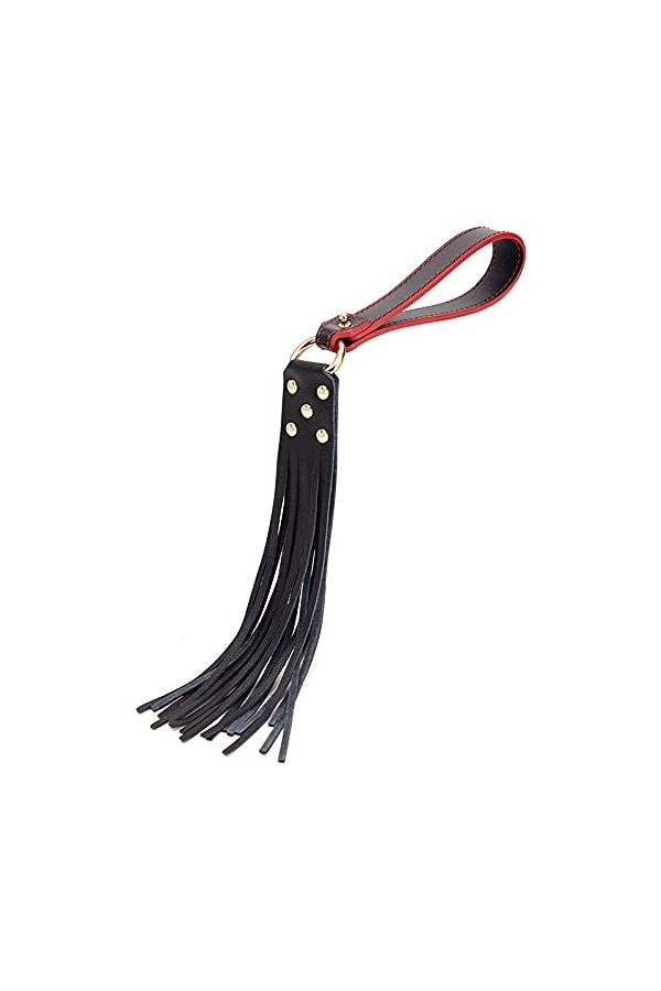 Sex whip SM Adult Products wrist flirt Loose whip optional sexy passion bundle Adult Products Noir - Rouge 