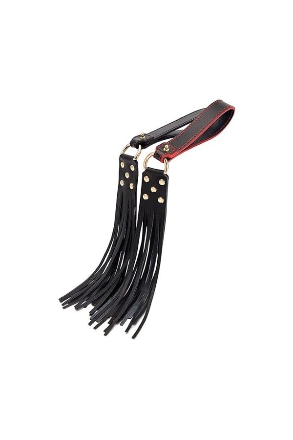 Sex whip SM Adult Products wrist flirt Loose whip optional sexy passion bundle Adult Products Noir - Rouge 