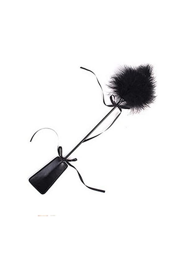 CWT Whip Adulte Jouets en Cuir PU Bouchon De Plume Tempo Ideal
