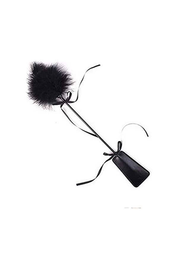 CWT Whip Adulte Jouets en Cuir PU Bouchon De Plume Tempo Ideal