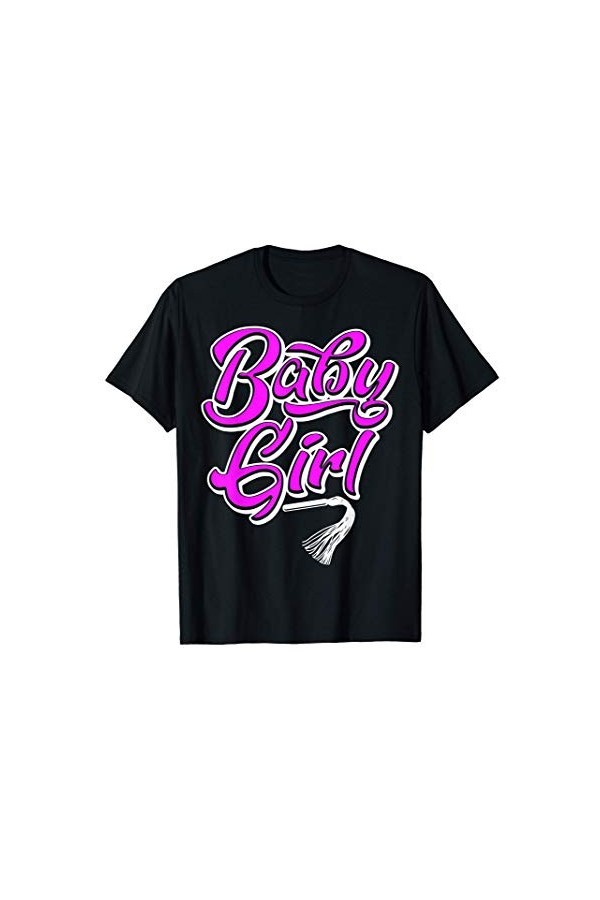 Baby Girl BDSM Whip T Shirt for Bondage Slave Master Sex T-Shirt