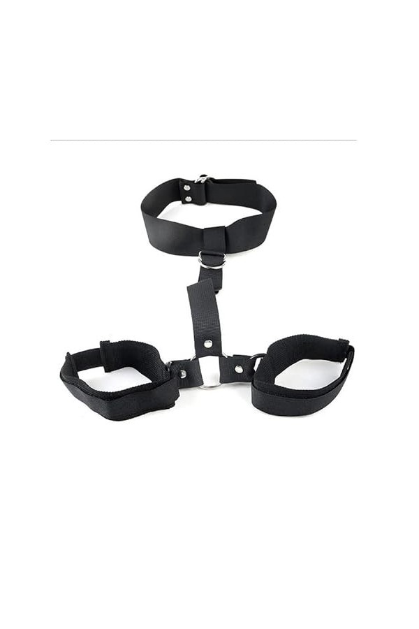 Ensemble daccessoires de vêtements de Bandeau pour les yeux de chauve-souris de nouveauté Ensemble de 1 pièces noir MM13harn