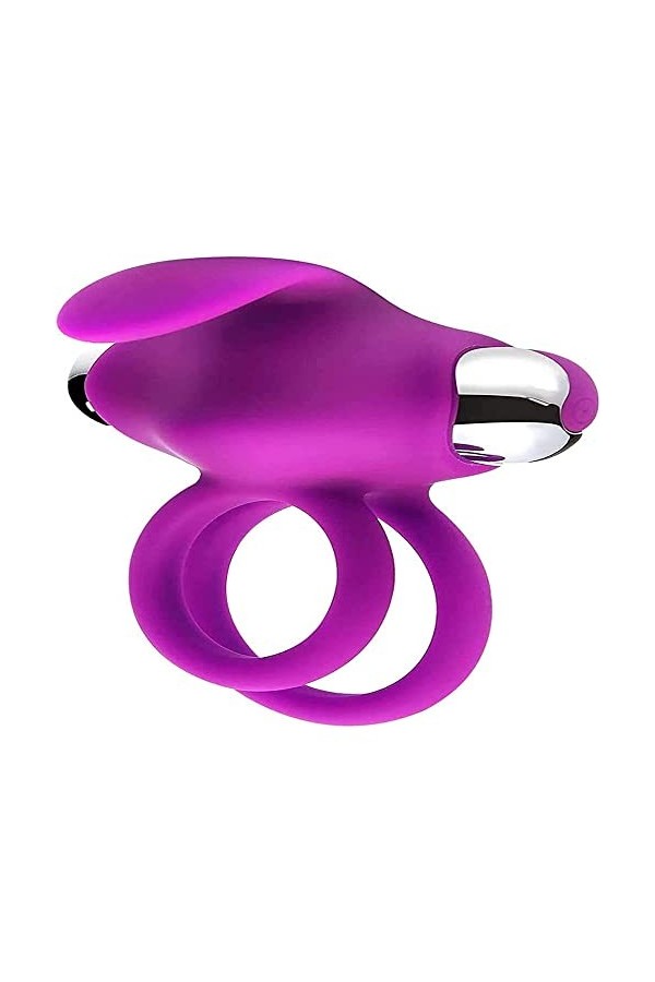 SIEHAM Sèx Ring Anèllo Ｖîbrante per Il Pènè Coppia Uomo Ｖîbratore Donna Clitòrīdè Pènìsrìng Vibrǎtòri Ánèlli Pèņẹ Règọlǎbìlì 